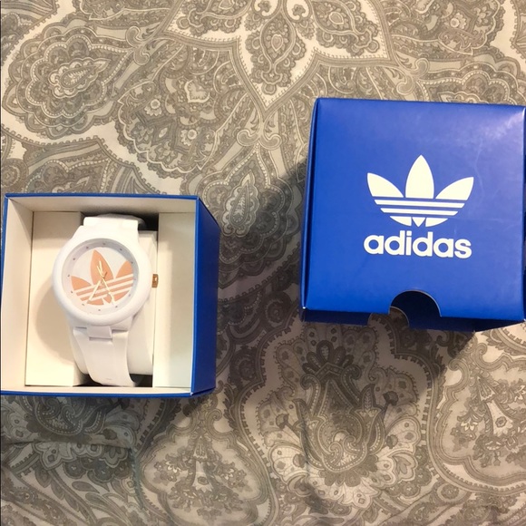 adidas watch rose gold